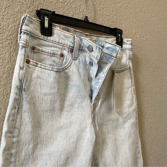 Levi’s Wedgie Jeans Pant High Skinny Light Denim Blue Festival Grunge Y2K NWT - Picture 9 of 15